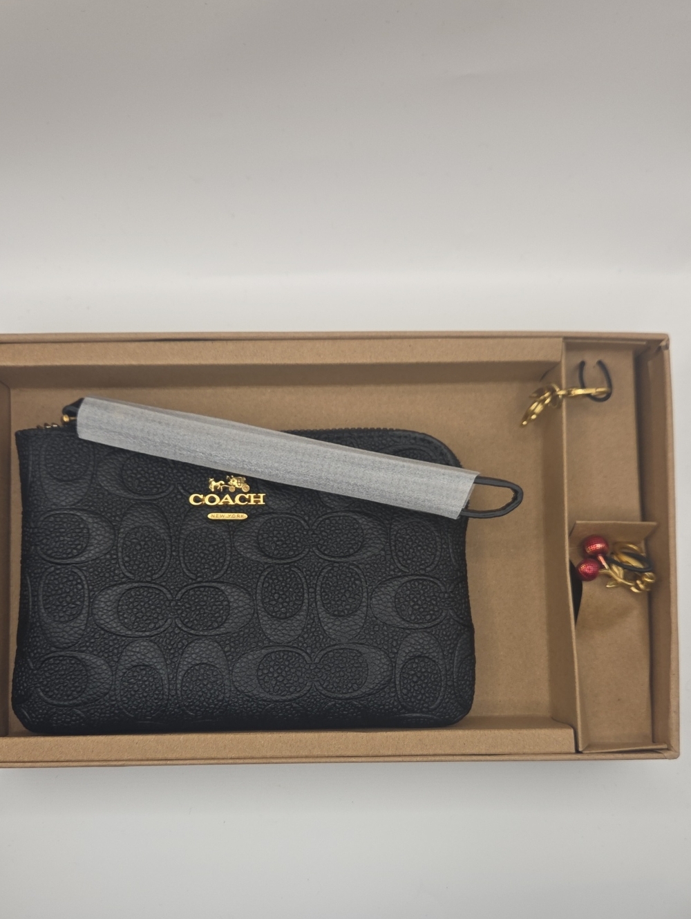 Women’s Fashion Black Signature Style Wristlet Wallet Clutch New